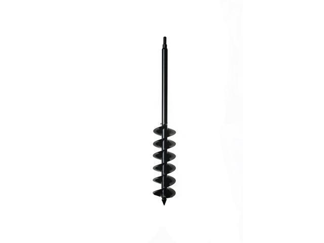 Large Bulb Auger- 4'x28' Drill Bit Hole Digger for Post Hole Diggers, Digging Holes- Bulb Planter Tool- Auger Drill for Planting- Garden Auger...