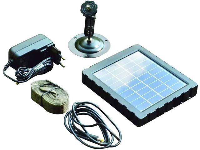 Solar Charger Kit with Mount- 1500mAH / 7.4- DC-12V- Trail Camera Solar Panel - for 3G or 4G Game Cameras and Other Outdoor Equipment