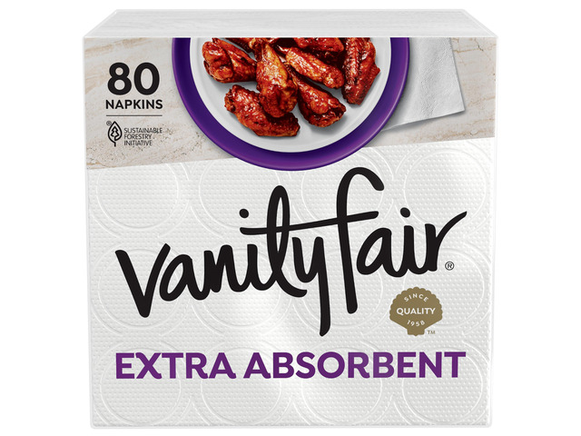 r Extra Absorbent Premium Paper Napkins, 80 Count, Disposable Napkins Made Soft And Strong For Messy Meals And Everyday Use