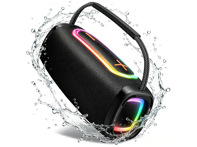 Bluetooth Speaker 60W, BT5.4, 36H Playtime, Portable Wireless Speaker 6000mAh, Loud Stereo Sound, IP6 Waterproof, Portable Speaker with RGB...