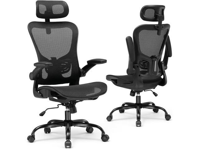 Office Chair, Home Ergonomic Desk Chair with High Back Mesh, Mesh Office Computer Desk Chairs with Adjustable Lumbar Support, Rolling Work Swivel...