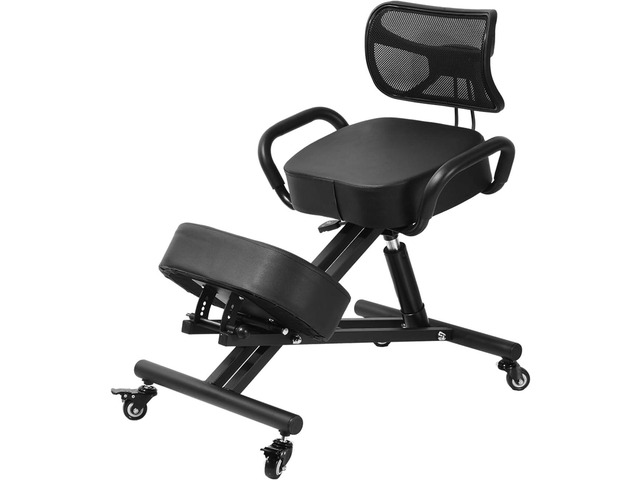 Ergonomic Kneeling Chair with Back Support, Kneeling Desk Chair,Ergonomic Postures Chairs Knee Stool Kneeling Chairs for Home and Offices-Postures...