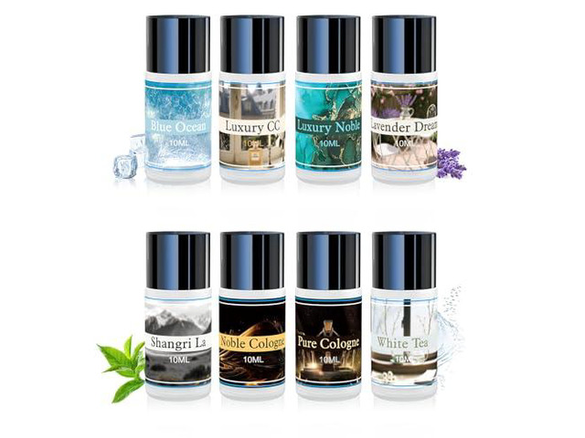 Smart Car Air Freshener, Car Air Freshener Refill, Aromatizante Para Carro Refill, 8pcs Essential Oils Mixed Fragrance Set for Car Diffusers (No...