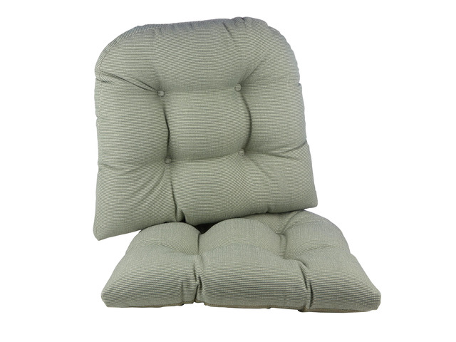 Saturn Non-Slip Seat Cushion, Assembled in The USA, Button-Tufted Pillow for Dining, Office, or Rocking Chair, Durable Fabric Cover, 18' x 20' x...