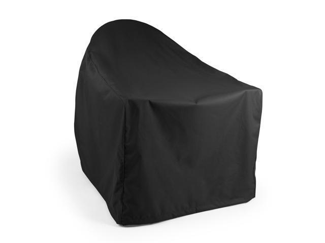 Ultima Outdoor Adirondack Chair Cover 600D Heavy-Duty Waterproof Polyester Patio Chair Protector with Drawcord Hem, Buckle Straps & Covered Mesh.