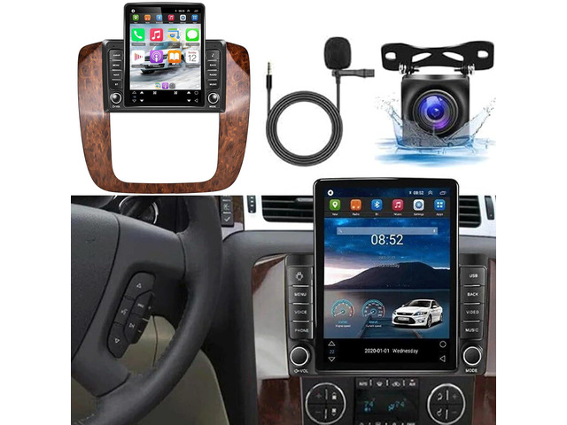 2+32G 9.7in Car Radio Stereo Radio for Chevrolet GMC 2007-2014 2013 2012 2011 2010 2009 2008 Double Din Touchscreen Car Radio Receiver w/WiFi GPS...