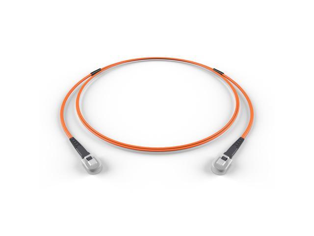 FiberCablesDirect OM1 Multimode Fiber Patch Cable Length Options 0.5M300M MTRJ MTRJ 70M (229.66ft) Duplex 62.5/125µm 1Gb Ethernet ...