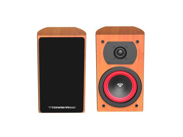 Home Audio LA165 6.5' 2-Way Bookshelf Speakers (Cognac)