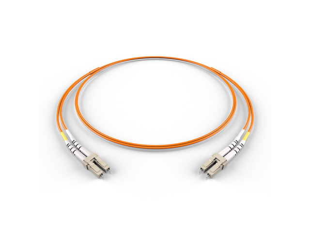 FiberCablesDirect OM1 Multimode Fiber Patch Cable Length Options 0.5M300M LC LC 80M (262.47ft) Duplex 62.5/125µm 1Gb Ethernet Orange...