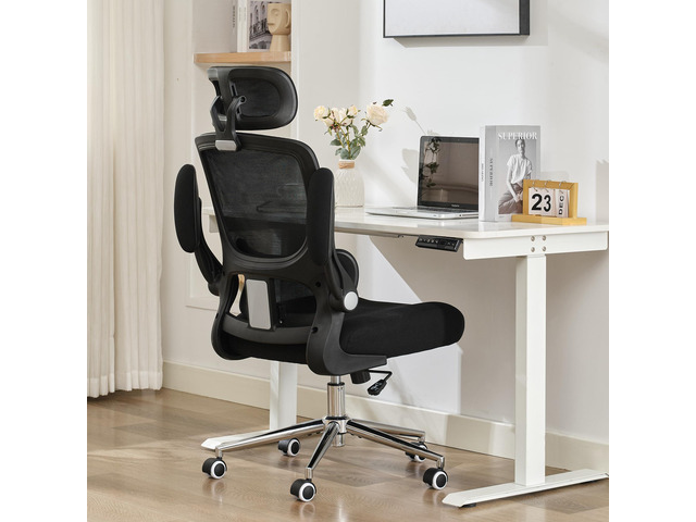 Ergonomic Office Chair,Home Mesh Office Desk Chairs,High Back Chair 330 LBS,Swivel Computer Task Chair with Adjustable Lumbar Support,Up & Down...