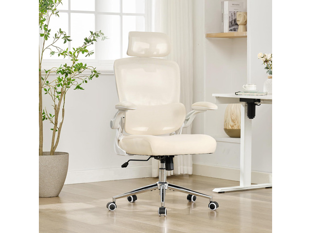 Ergonomic Office Chair,Home Mesh Office Desk Chairs,High Back Chair 330 LBS,Swivel Computer Task Chair with Adjustable Lumbar Support,Up & Down...