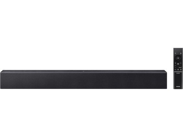 HW-B400 2.0 Channel Sound bar w/Built-in Woofer, HDMI Arc, One Remote Control, Surround Sound Expansion, W/HDMI Cable Included, 110-240 Volt