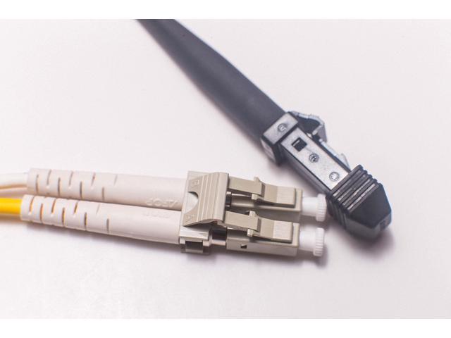 LC-MTRJ OM4 Fiber Patch Cable - 10Gb Duplex 50/125µm Multimode Corning Glass 125M (410.11ft) Bulk Networking, Data Centers, Telecom, Enterprise...