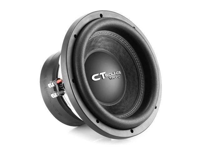 TROPO-10-D4 1300 Watts Max 10 Inch Car Subwoofer Dual 4 Ohm