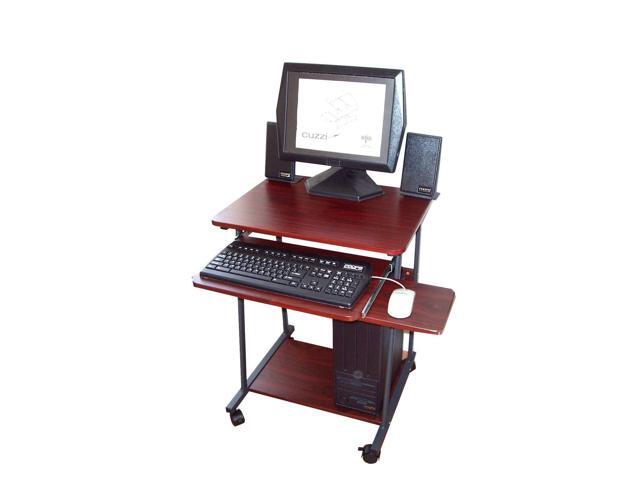 24' Narrow Mini Compact Computer Desk CUZZI STS5806 Ideal for Tight Spots and RV Motor Homes and Campers. Ideal as a Work from Home Desk