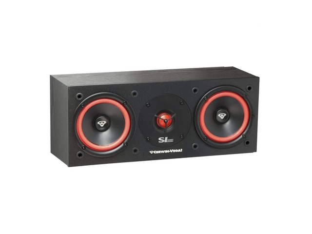 Cerwin-Vega SL Series Dual 5.25' 2-Way Center Channel Speaker - SL-25C
