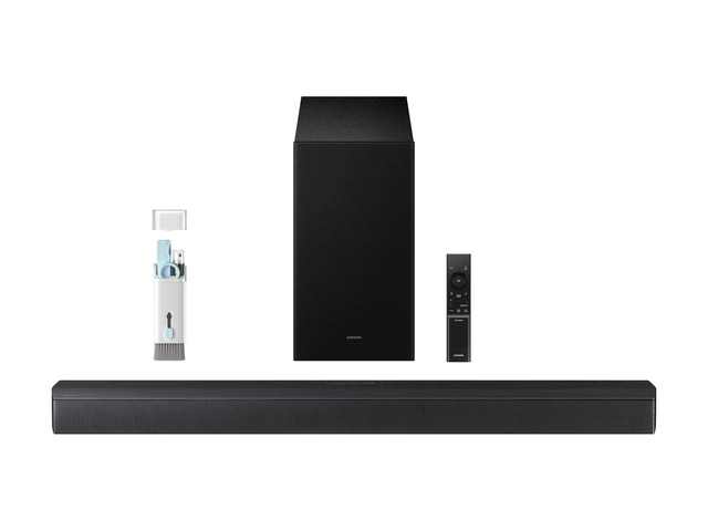 B-Series HW-B650F 3.1 Ch Dolby Audio/DTS Virtual:X, Adaptive Sound, Q-Symphony, Game Mode, Voice Enhance Mode, Black, W/Accessory