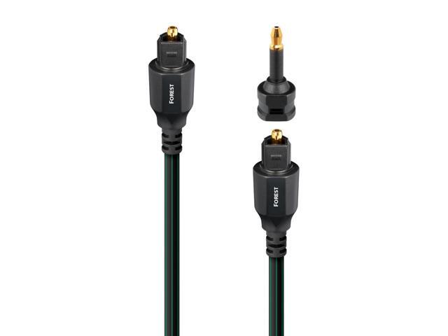 5m Forest Optical Toslink Fiber-Optic Cable + Mini-Adaptor