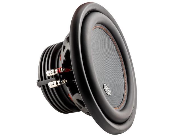 NSW410 Neuron 400 Series 10 1200 Watts Max / 400 Watts RMS Dual 4 Ohm Car Subwoofer w/High Grade Magnet Non Pressed Paper Carbon Stitched Cone...