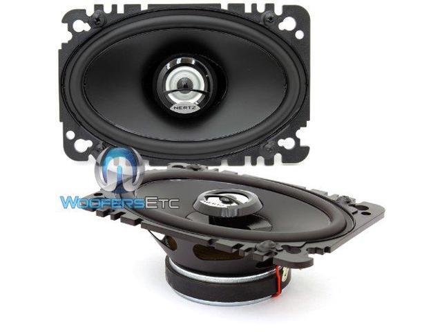 DCX 460.3 4 x 6 Inch 2-Way 80W RMS DIECI Series Coaxial Speakers