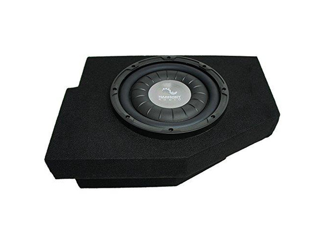 Compatible with 2002-15 Dodge Ram Quad/Crew Truck HA-F104 Single 10' Loaded Sub Box Enclosure