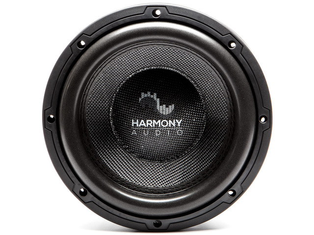 HA-C102 Car Stereo Competition Carbon 10' Sub 2000W Dual 2 Ohm Subwoofer New