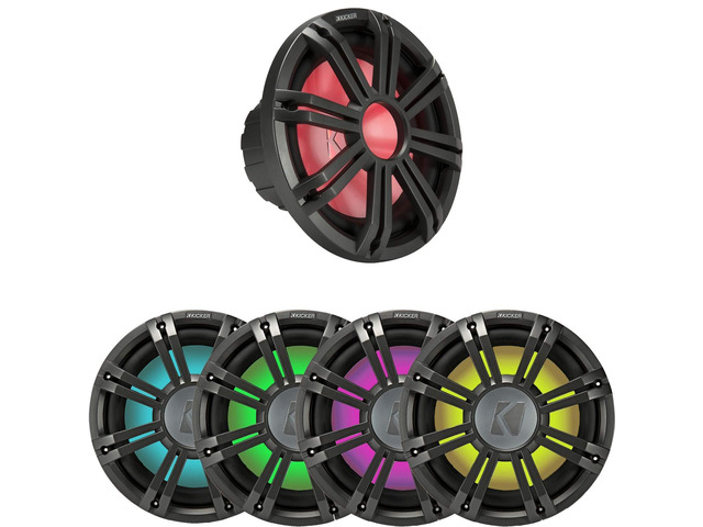 45KMF104 10' Weather-Proof Subwoofer for Freeair Applications 45KMG10C 10' LED Grille (Charcoal)