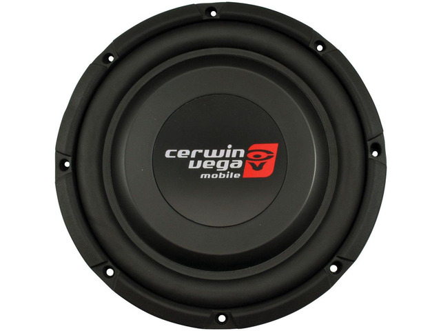 Cerwin Vega VPS102D 10' 2 600W Max/300W RMSDual Voice Coil Shallow Subwoofer, Black
