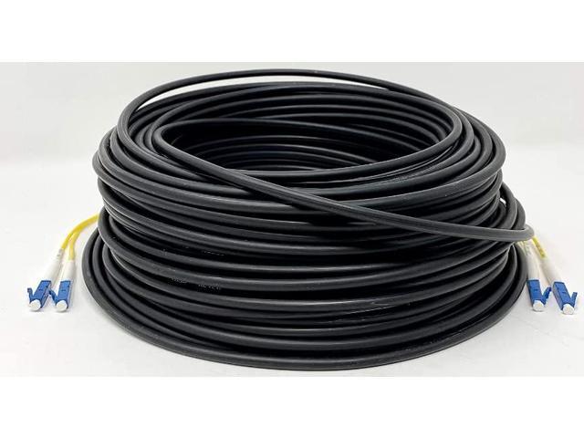 Direct Burial/Outdoor LC-LC 2-Strand Fiber Optic Cable - Singlemode (9/125) - 100M (328ft)
