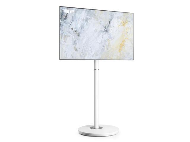 Mobile Rolling TV Cart for 32-65 Inches Television, Modern Corner TV Floor Stand on Wheels Fits Max VESA 400x400mm, V2 Portable Smart Television...