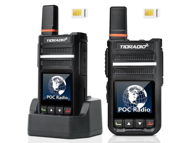 Rapid Global Walkie Talkies Unlimited Range, TD-G18 PoC Radios Long Range 4G LTE Nationwide PTT Two Way Radio Long Distance 6000+Miles for Family.