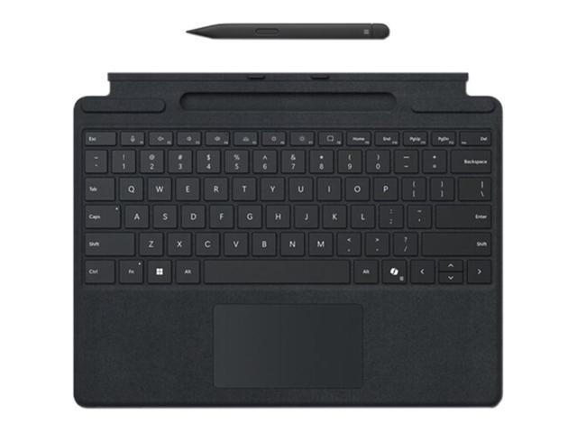 Surface Pro 13' Keyboard with Slim Pen Black Keyboard, Black Pen