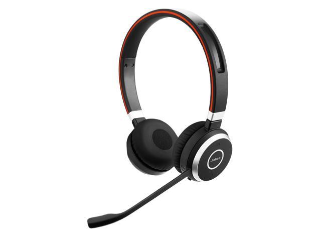 Evolve 65 SE Link380a MS Stereo- Bluetooth Headset with Noise-Cancelling Microphone, Long-Lasting Battery and Dual Connectivity - Works with All.