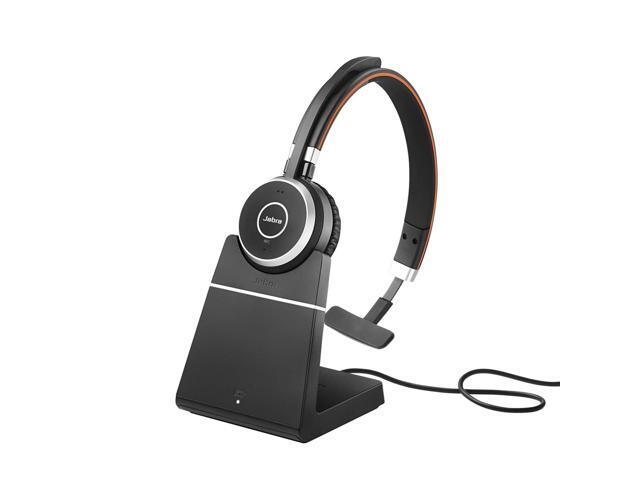 Evolve 65 SE Link380a UC Mono Stand- Bluetooth Headset with Noise-Cancelling Microphone, Long-Lasting Battery and Dual Connectivity - Works with...