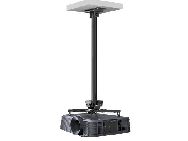 PRO Heavy Duty Projector Ceiling Mount, Commercial Grade, 77 lb Capacity, 29.345.1 in Extension, Full Motion, Universal Ceiling Projector Bracket