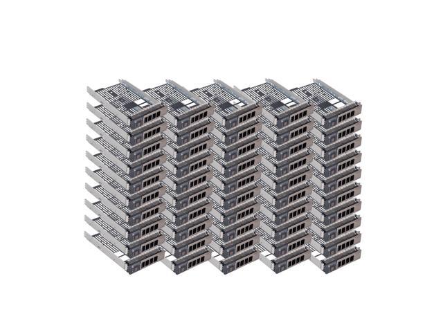 50 Pack Hard Drive Bracket KG1CH 0KG1CH F238F 0F238F SSD Caddy 3.5 Hard Drive Tray Caddy Compatible for Dell Poweredge 11th/12th/13th/14th.