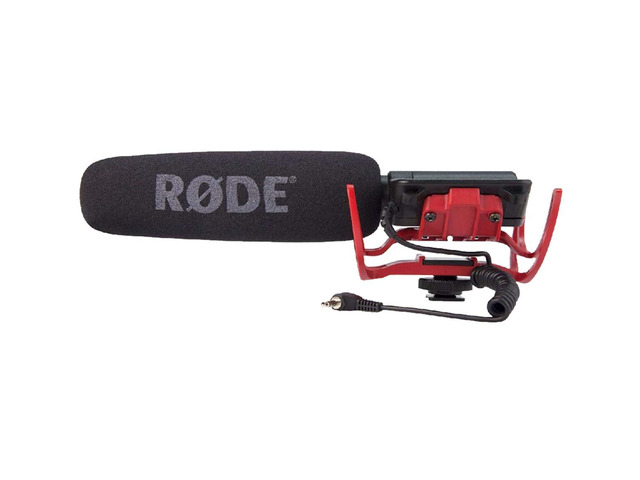 VideoMic Camera-Mount Shotgun Microphone with Rycote Lyre Shock Mounting, Black