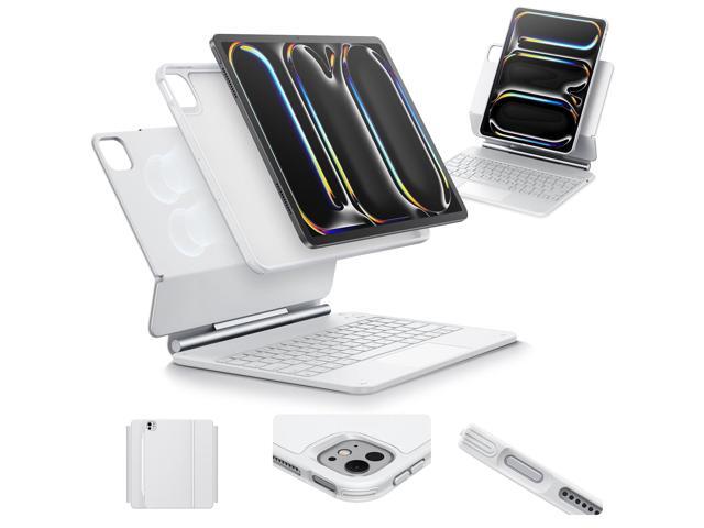 [Upgraded] iPad Pro 13 Inch Case with Keyboard (M5/M4, 2025/2024), iPad Pro 13 Keyboard Case with Magnetic Stand, Portrait/Raised Modes for iPad...