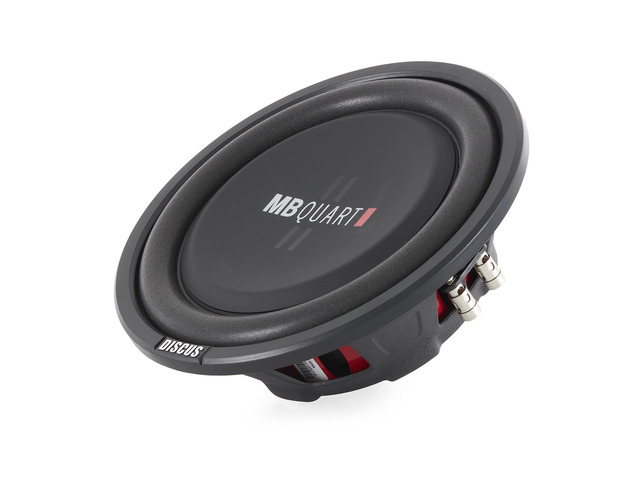 DS Inch Shallow Space Saving Slim Subwoofer Car Speakers with Dual Voice Coil for Vehicle Sounds Audio Systems, Black