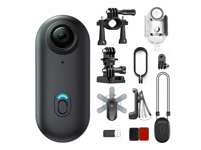 1080P HD Mini Body Camera, Wearable Camera, 360° Rotatable Clip & Magnetic Clip, 150° Wide Angle, Waterproof Case for Pets & Daily Recording
