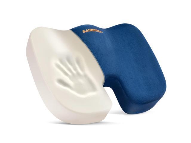 Chair Cushions for Office, Memory Foam Coccyx Cushion Pads for Tailbone Pain, Car Seat Cushion, Sciatica Relief Pillow, Correct Sitting Posture...