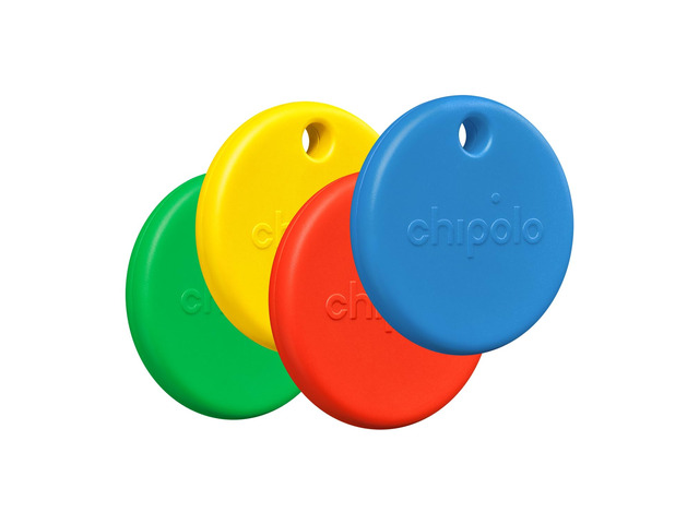 POP Tracker Tag - Colorful, Compatible, Loud Bluetooth Tracker with Call Your Phone & Out of Range Alert, Works with Apple Find My or Google's Find...