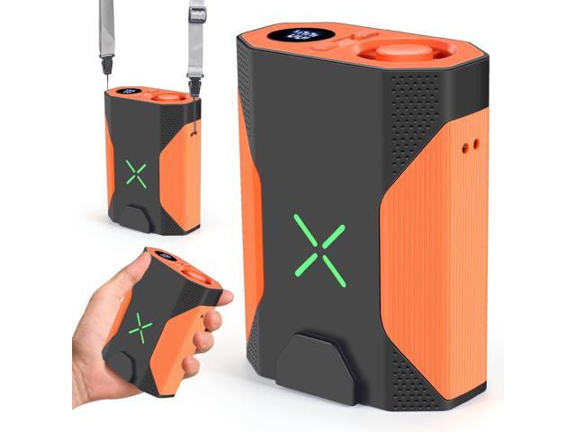 Fotgear Portable Waist Fan, 100 Speeds 36000 RPM Powerful Under-shirt Fan Mini Sized, Max 16H Cooling, Strong Airflow, 4500mAh Rechargeable...