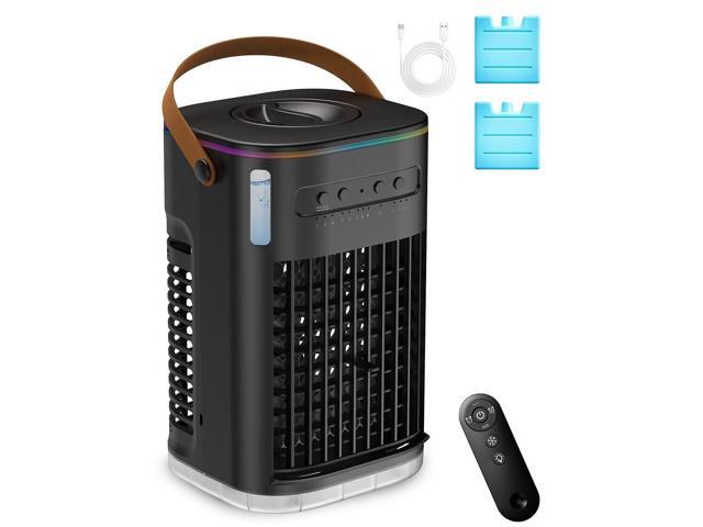 Mini Air Conditioner for Car, 2Ice packs & 1.2L Water Tank