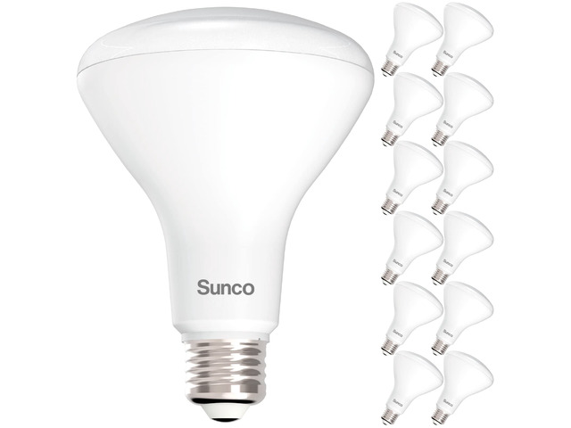 12 Pack BR30 LED Bulb Flood Light, E26, 11W=65W, 5000K Daylight 850LM, Dimmable, Indoor, Home, Bedroom, Kitchen Lighting, Recessed Can Light Bulbs,...