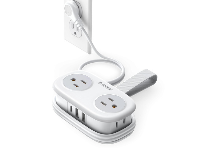 Cruise Approved Travel Power Strip, 4FT Wrap-Around Extension Cord with 4 Outlets 3 USB Ports (1 USB C), Compact outlet extender for Hotel Travel...