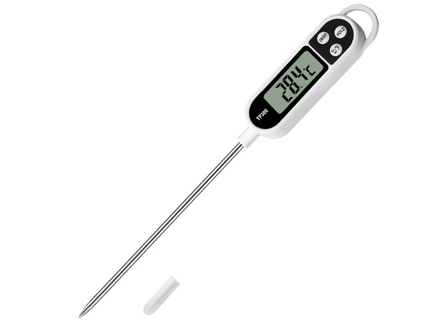 Meat Food Thermometer for Cooking Kitchen BBQ, Probe Instant Read Thermometer with Long Probe for Candy Candle Milk Yogurt Deep Fry Roast Baking...