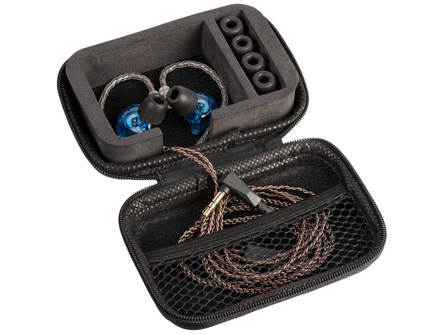 IEM Case for in-Ear Monitors, Headphones & Earbuds EVA Travel Storage Bag for KZ ZS10/ZS10 Pro/ZSN/ZST/ZEX/AS10/AS16, CCZ ZC02/Melody, CCA CRA,...