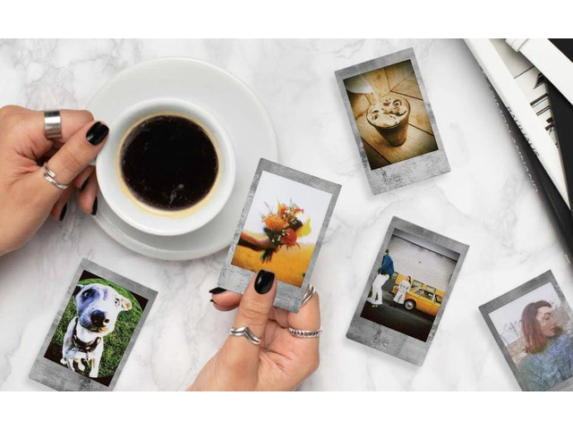 Instax Mini Film Variety Pack 5 Unique Styles for Instax Cameras - (Macaron, Monochrome, Blue Marble, Soft Lavender, Pink Lemonade) (Blue Marble,...