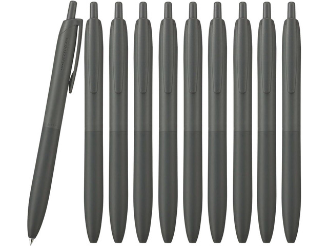 Mitsubishi Pencil, Permanent Ballpoint Pen, Jet Stream Light Touch Ink, 10 Count 0.5 Off Black SXNLS05.24 10P